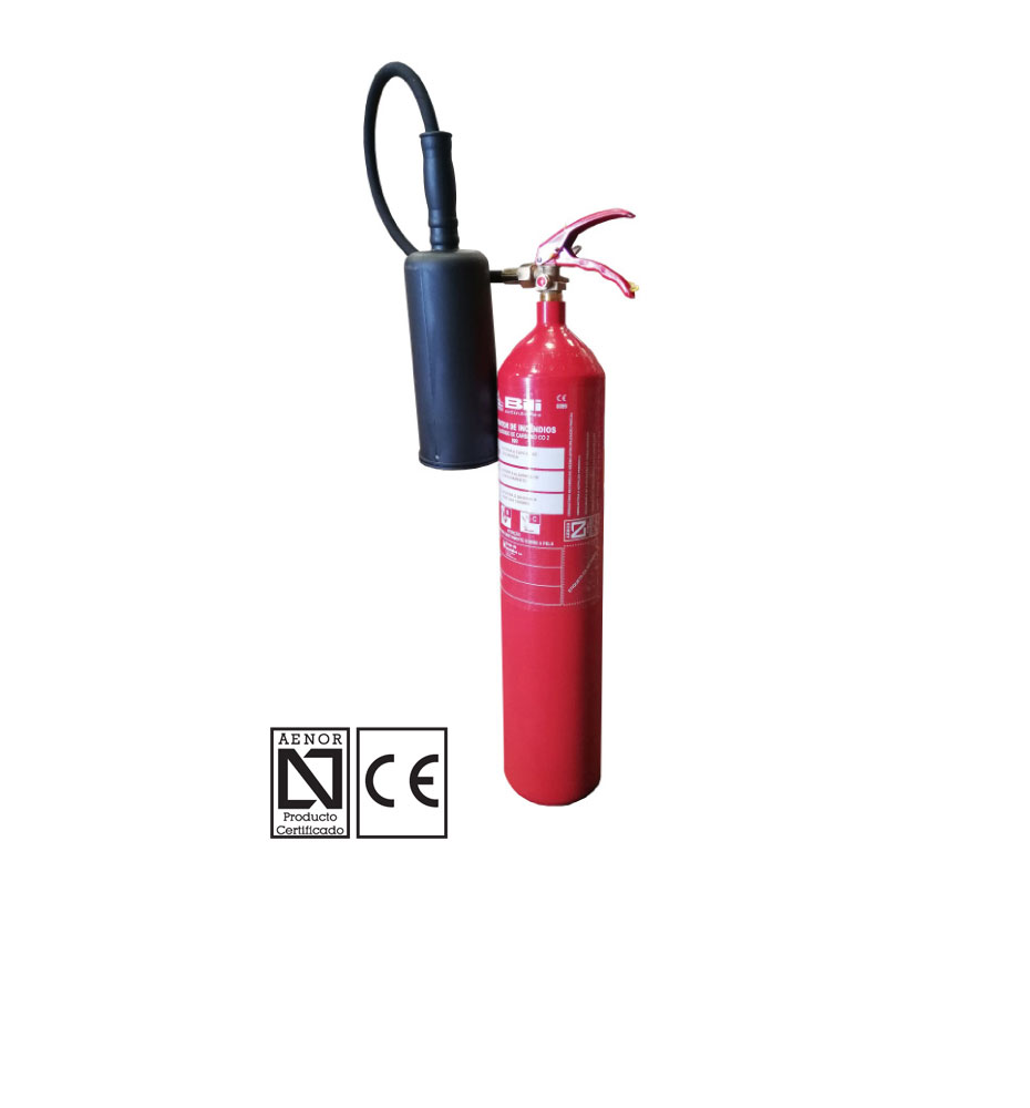 Extintor de CO2 de 5kg BILI5