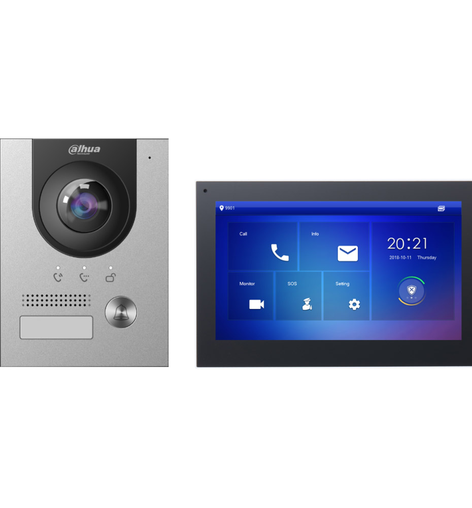 DHI-KTP01 IP Villa Outdoor Station & Indoor Monitor