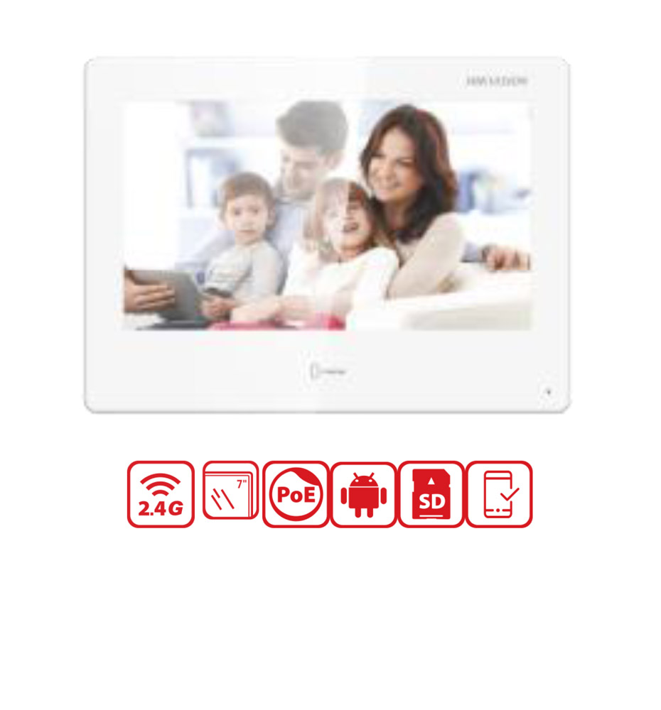DS-KH9310-WTE1 Video Intercom Network Indoor Station