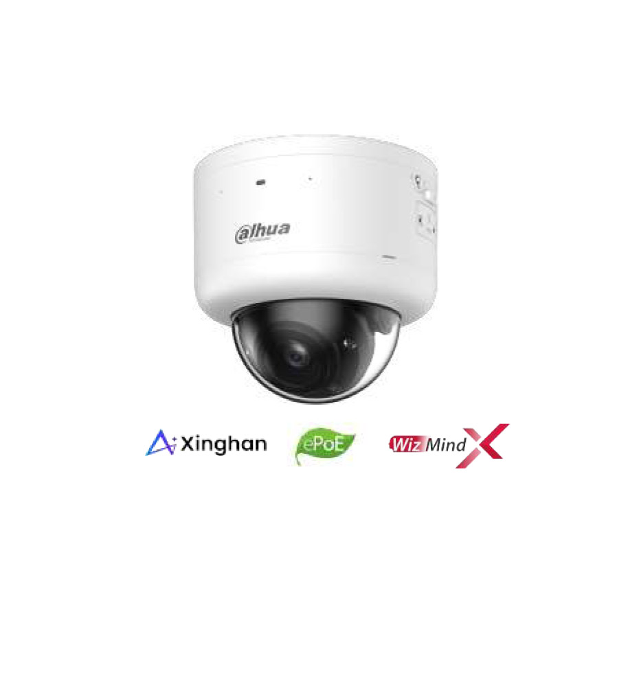 8MP Smart Dual Light PTRZ Dome WizMind Network Camera