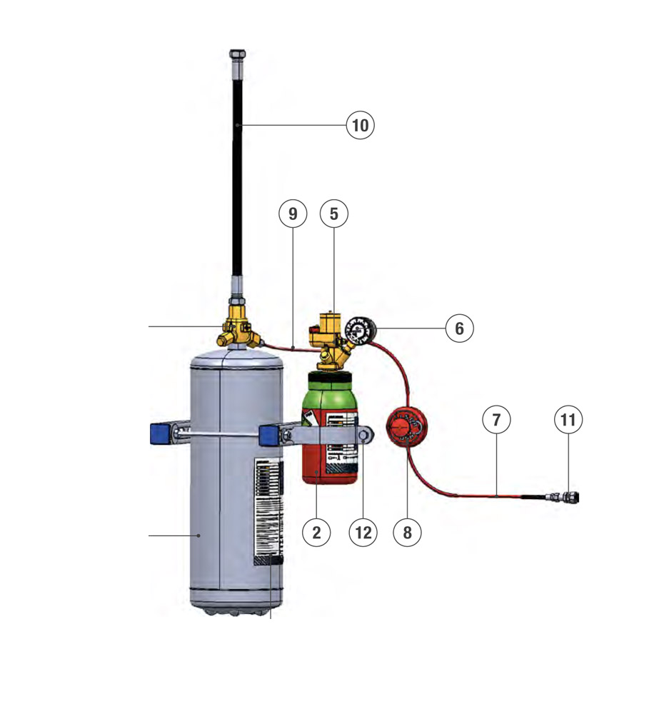 Sistema STC-KITCHEN FIRELINE PLUS