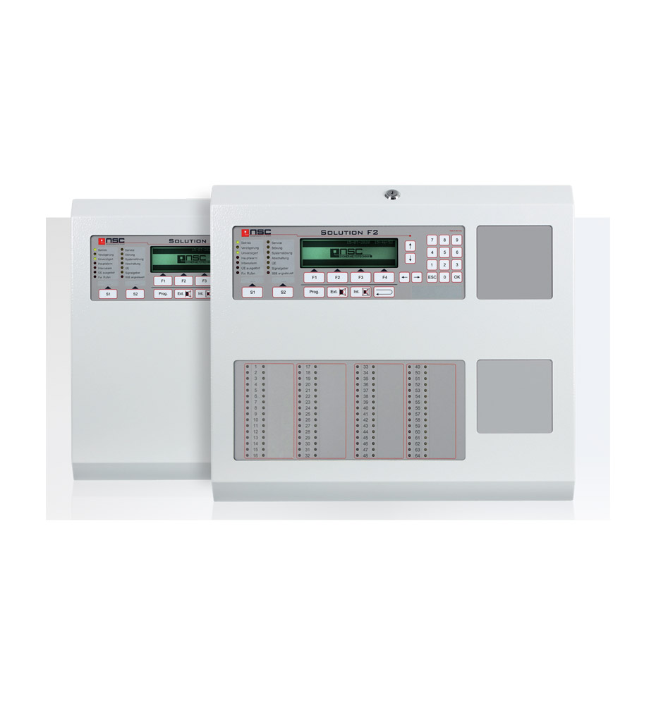 Painel de Controlo de Alarme de Incêndio SOLUTION F2