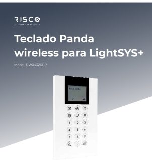 Teclado Panda wireless para LightSYS+