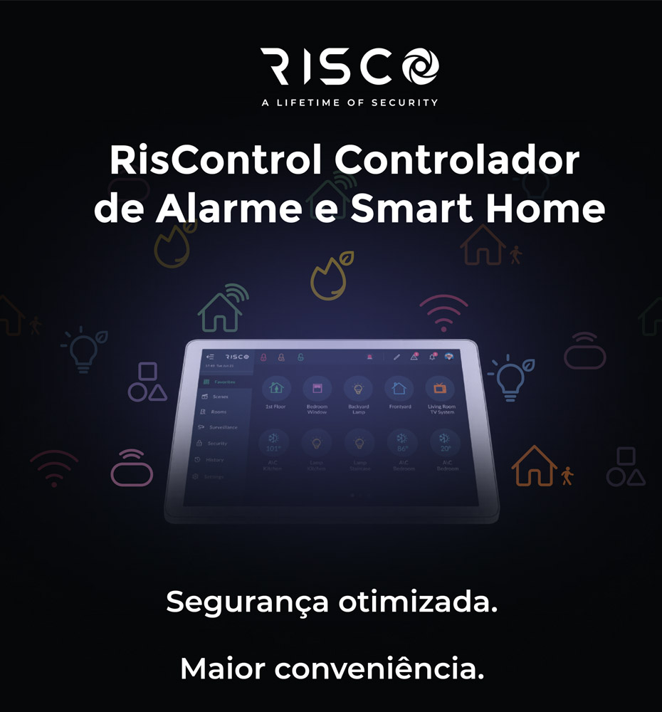 RisControl Controlador de Alarme e Smart Home