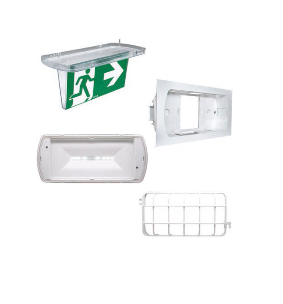 Self-contained luminaires